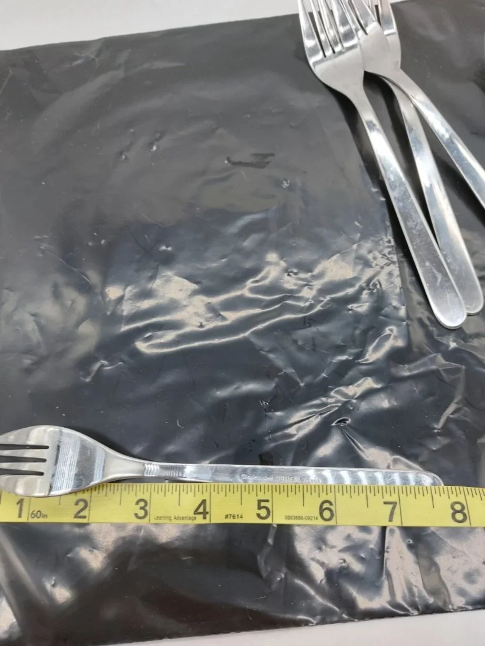 Ikea Flatware 4 Dinner Forks 7.5